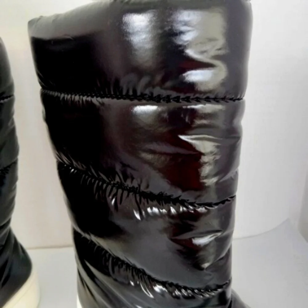 JEFFREY CAMPBELL Black Puffer Insulated Winter Boots Women's Size 6